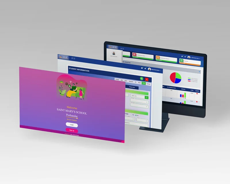 Custom web application development for business automation and management